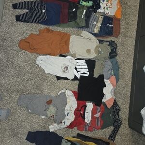 Baby boy "bundle". 4 pieces are 3-6 months everything else it's 6-9.